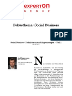 Experton Group Fokusthema Social Business Social Business Definitionen Und Abgrenzungen - Teil 1