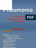 Pneumonia Presentation