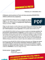 [Communiqué de Presse] à Toulouse comme partout en France la liste associative BOUGE TON CROUS confirme sa progression