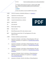 Abbreviations of BNF