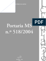 00 Portaria 518 2004 Padroes de Potabilidade