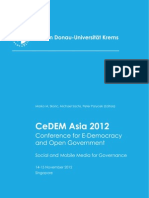 CeDEM Asia 2012 Proceedings