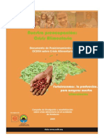 2009 - Documento de Posicionamiento - Crisis Alimentaria