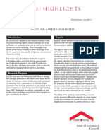 CMHC2000-Rigid Air Barrier Assemblies