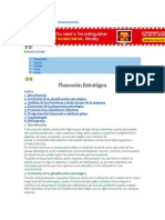 Planificacion Estrategica