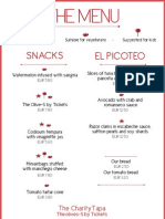 Snacks El Picoteo: The Charity Tapa