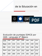 Situación de La Educación en Chile