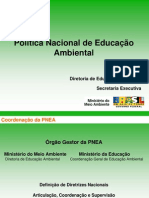 Política Nacional de Educação Ambiental