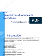 Ejemplos de Situaciones de Aprendizaje