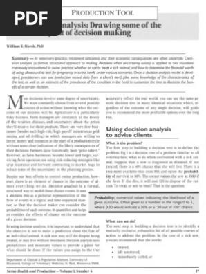 Decision Tree Analysis
