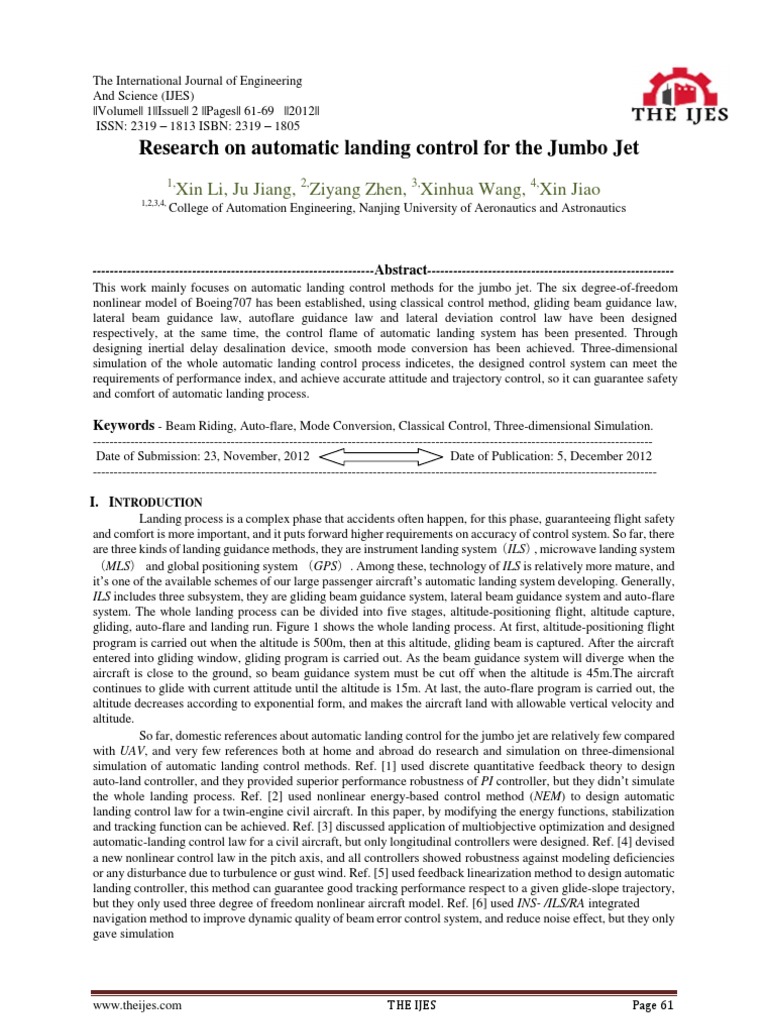 The International Journal of Engineering & Science | PDF | Business ...