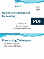 Forecasting-Tribhuwan & Ravindra Mahiya