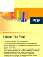 Materi Kuliah Tes Pauli