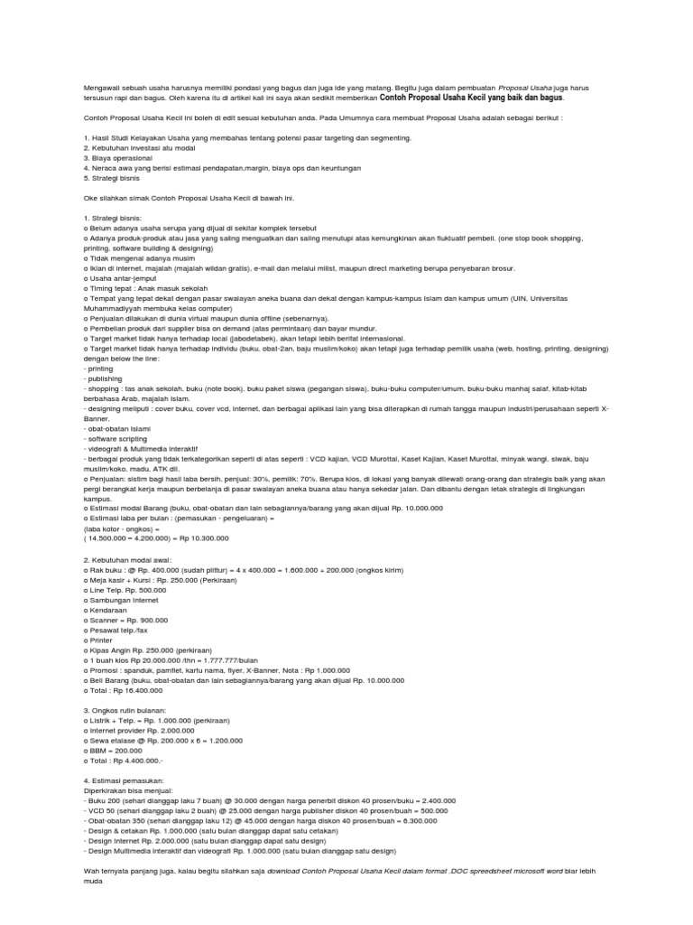 Contoh Proposal Docx