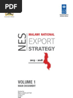 Malawi National Export Strategy Main Document