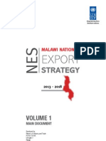 Malawi National Export Strategy Main Document