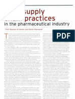 Lean Supply Chain practices in the pharmaceutical industry