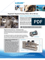 Two-Page Summary Brochure of The Daikin McQuay Magnitude® Magnetic Bearing Chiller