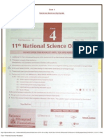 National Science Olympiad 11th 