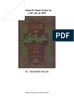 Al-Itqan Fi 'Ulum Al-Qur'an - English