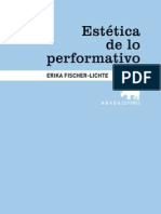 Fischer, Ericka - La Estética de Lo Performativo (Completo)