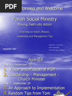 Burns Parish Social Ministry Moving Faith Into Action