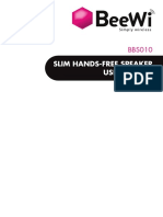 BEEWI BBS010 Slim Hands-Free Speaker