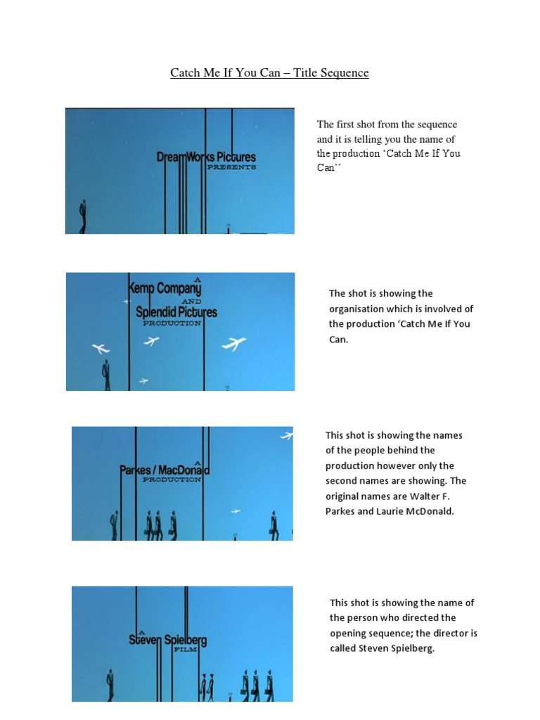 Film Title Sequence Analysis | PDF | Art