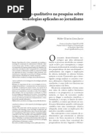 Avanço qualitativo na pesquisa sobre tecnologias aplicadas ao jornalismo  LIBERO 2007