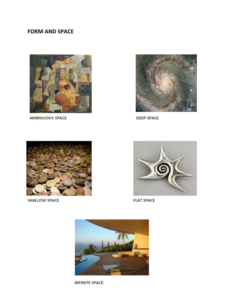 Form and Space: Ambiguous Space Deep Space | PDF