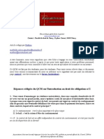 QCMdefinitionsobligations 2 Corrige PDF