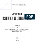 Anuarul Institutului de Istorie Nationala 2 (1923) 1924