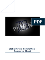 Crisis Committee Resource Sheet