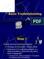 Basic Troubleshooting
