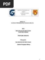 Download SEJARAH PERKEMBANGAN BAHASA MELAYU DAN KAJIAN TEKS SEJARAH MELAYU by DR MOHD RUSLEE BIN MOHD SALLEH SN116802988 doc pdf