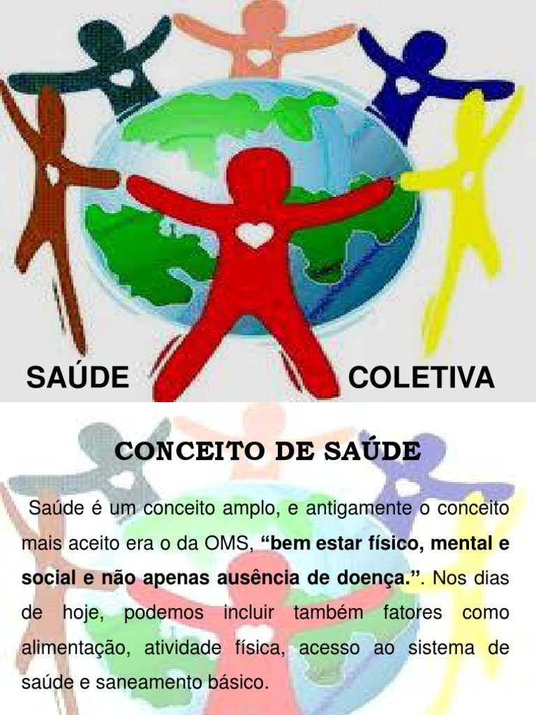 Para Entender A Saude Coletiva Nada Melhor