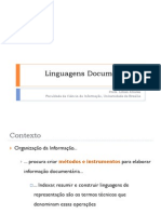 Linguagem Documentária