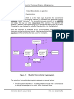 Model of Conventional Encryption PDF