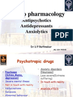 Antipsycho, Antidep, Anxiolytics