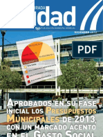 Revista Fuenlabrada Ciudad - Diciembre 2012