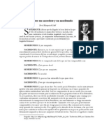 Dialogo Entre Un Sacerdote y Un Vagabundo