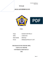 Makalah Hidrologi Ilham 030