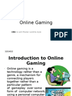 Online Gaming: Click To Edit Master Subtitle Style