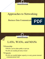 Approaches to Networking