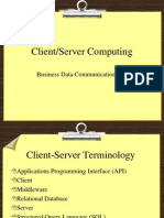 Client Server Computing