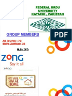 Group Members: Federal Urdu University Katachi, Pakistan