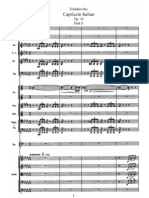 Tchaikovsky - Capriccio Italiano Op.45 - Partitura B