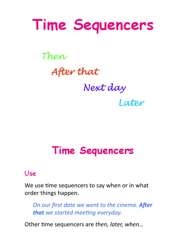 Time Sequencers PDF