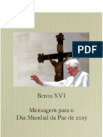 Mensagem Do Papa Para o Dia Da Paz 2013