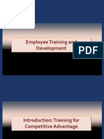 13768121 Introduction to Employee Training and Development PPT 1